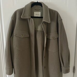 Wilfred Free Ganna Shirt Jacket - Dry Basil Green